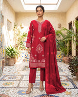 3 Piece Peach Suit