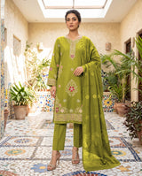 3 Piece Peach Suit