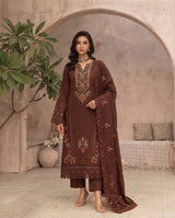 Zyshas Collection Marwa Vol. 104 – Embroidered 3 Piece Suit