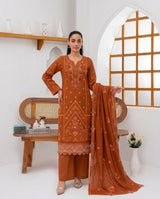 Zyshas Vol 103 Embroidered 3 Piece Suit
