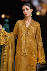 3 Piece Embroidered Lawn Dobby Suit